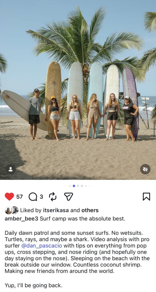 saladita surf camp review